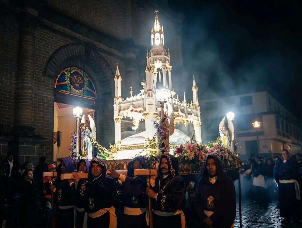 Procesión Viernes Santo en Ipiales, Nariño