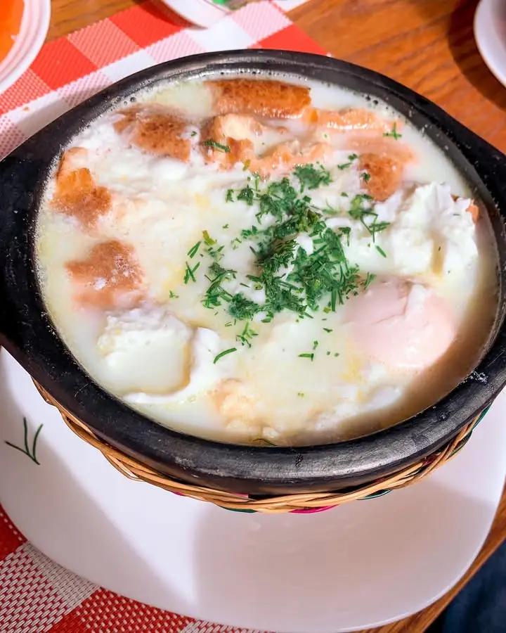 Changua desayuno tipíco de Villa de Leyva